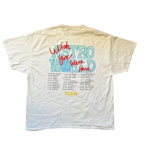 NEW Travis Scott AstroWorld No Bystanders White Tee XL Cactus Jack